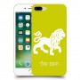 אריה כיסוי מגן קשיח בעיצוב אישי עם השם שלך ל Apple iPhone 7 Plus יחידה אחת סקרין מובייל