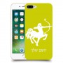 קשת כיסוי מגן קשיח בעיצוב אישי עם השם שלך ל Apple iPhone 7 Plus יחידה אחת סקרין מובייל