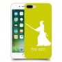 סמוראי כיסוי מגן קשיח בעיצוב אישי עם השם שלך ל Apple iPhone 7 Plus יחידה אחת סקרין מובייל