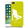 סקִי כיסוי מגן קשיח בעיצוב אישי עם השם שלך ל Apple iPhone 7 Plus יחידה אחת סקרין מובייל