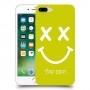 סמיילי כיסוי מגן קשיח בעיצוב אישי עם השם שלך ל Apple iPhone 7 Plus יחידה אחת סקרין מובייל