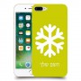 שלג כיסוי מגן קשיח בעיצוב אישי עם השם שלך ל Apple iPhone 7 Plus יחידה אחת סקרין מובייל