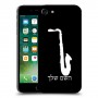 סקספון כיסוי מגן קשיח בעיצוב אישי עם השם שלך ל Apple iPhone 7 יחידה אחת סקרין מובייל