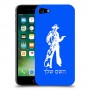 מערב פרוע - קאובוי כיסוי מגן קשיח בעיצוב אישי עם השם שלך ל Apple iPhone 7 יחידה אחת סקרין מובייל