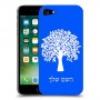 עץ כיסוי מגן קשיח בעיצוב אישי עם השם שלך ל Apple iPhone 7 יחידה אחת סקרין מובייל