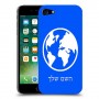 עולם כיסוי מגן קשיח בעיצוב אישי עם השם שלך ל Apple iPhone 7 יחידה אחת סקרין מובייל