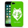 זאב כיסוי מגן קשיח בעיצוב אישי עם השם שלך ל Apple iPhone 7 יחידה אחת סקרין מובייל