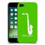 סקספון כיסוי מגן קשיח בעיצוב אישי עם השם שלך ל Apple iPhone 7 יחידה אחת סקרין מובייל