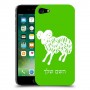 טלה כיסוי מגן קשיח בעיצוב אישי עם השם שלך ל Apple iPhone 7 יחידה אחת סקרין מובייל