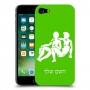 תאומים כיסוי מגן קשיח בעיצוב אישי עם השם שלך ל Apple iPhone 7 יחידה אחת סקרין מובייל