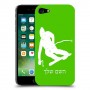 סקִי כיסוי מגן קשיח בעיצוב אישי עם השם שלך ל Apple iPhone 7 יחידה אחת סקרין מובייל
