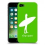 גלישה כיסוי מגן קשיח בעיצוב אישי עם השם שלך ל Apple iPhone 7 יחידה אחת סקרין מובייל