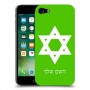 מגן דוד - ישראל כיסוי מגן קשיח בעיצוב אישי עם השם שלך ל Apple iPhone 7 יחידה אחת סקרין מובייל