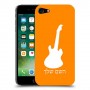 גיטרה כיסוי מגן קשיח בעיצוב אישי עם השם שלך ל Apple iPhone 7 יחידה אחת סקרין מובייל
