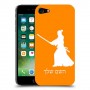 סמוראי כיסוי מגן קשיח בעיצוב אישי עם השם שלך ל Apple iPhone 7 יחידה אחת סקרין מובייל