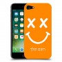 סמיילי כיסוי מגן קשיח בעיצוב אישי עם השם שלך ל Apple iPhone 7 יחידה אחת סקרין מובייל