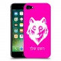 זאב כיסוי מגן קשיח בעיצוב אישי עם השם שלך ל Apple iPhone 7 יחידה אחת סקרין מובייל