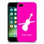 כינור כיסוי מגן קשיח בעיצוב אישי עם השם שלך ל Apple iPhone 7 יחידה אחת סקרין מובייל