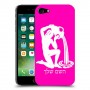 דלי כיסוי מגן קשיח בעיצוב אישי עם השם שלך ל Apple iPhone 7 יחידה אחת סקרין מובייל