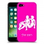 תאומים כיסוי מגן קשיח בעיצוב אישי עם השם שלך ל Apple iPhone 7 יחידה אחת סקרין מובייל