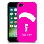 צניחה חופשית כיסוי מגן קשיח בעיצוב אישי עם השם שלך ל Apple iPhone 7 יחידה אחת סקרין מובייל