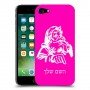 סנטה קלאוס כיסוי מגן קשיח בעיצוב אישי עם השם שלך ל Apple iPhone 7 יחידה אחת סקרין מובייל