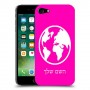 עולם כיסוי מגן קשיח בעיצוב אישי עם השם שלך ל Apple iPhone 7 יחידה אחת סקרין מובייל