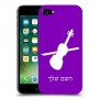 כינור כיסוי מגן קשיח בעיצוב אישי עם השם שלך ל Apple iPhone 7 יחידה אחת סקרין מובייל