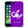 עקרב כיסוי מגן קשיח בעיצוב אישי עם השם שלך ל Apple iPhone 7 יחידה אחת סקרין מובייל