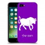 שור כיסוי מגן קשיח בעיצוב אישי עם השם שלך ל Apple iPhone 7 יחידה אחת סקרין מובייל