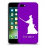 סמוראי כיסוי מגן קשיח בעיצוב אישי עם השם שלך ל Apple iPhone 7 יחידה אחת סקרין מובייל