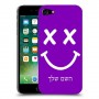 סמיילי כיסוי מגן קשיח בעיצוב אישי עם השם שלך ל Apple iPhone 7 יחידה אחת סקרין מובייל