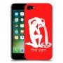 דלי כיסוי מגן קשיח בעיצוב אישי עם השם שלך ל Apple iPhone 7 יחידה אחת סקרין מובייל