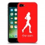 ג'וגלין - אישה כיסוי מגן קשיח בעיצוב אישי עם השם שלך ל Apple iPhone 7 יחידה אחת סקרין מובייל