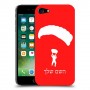 צניחה חופשית כיסוי מגן קשיח בעיצוב אישי עם השם שלך ל Apple iPhone 7 יחידה אחת סקרין מובייל