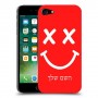 סמיילי כיסוי מגן קשיח בעיצוב אישי עם השם שלך ל Apple iPhone 7 יחידה אחת סקרין מובייל