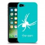 עכביש כיסוי מגן קשיח בעיצוב אישי עם השם שלך ל Apple iPhone 7 יחידה אחת סקרין מובייל