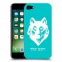 זאב כיסוי מגן קשיח בעיצוב אישי עם השם שלך ל Apple iPhone 7 יחידה אחת סקרין מובייל