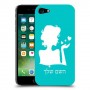 אישה אהבה כיסוי מגן קשיח בעיצוב אישי עם השם שלך ל Apple iPhone 7 יחידה אחת סקרין מובייל