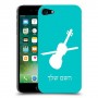 כינור כיסוי מגן קשיח בעיצוב אישי עם השם שלך ל Apple iPhone 7 יחידה אחת סקרין מובייל