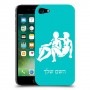 תאומים כיסוי מגן קשיח בעיצוב אישי עם השם שלך ל Apple iPhone 7 יחידה אחת סקרין מובייל
