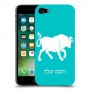 שור כיסוי מגן קשיח בעיצוב אישי עם השם שלך ל Apple iPhone 7 יחידה אחת סקרין מובייל
