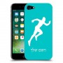 רץ כיסוי מגן קשיח בעיצוב אישי עם השם שלך ל Apple iPhone 7 יחידה אחת סקרין מובייל