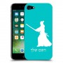 סמוראי כיסוי מגן קשיח בעיצוב אישי עם השם שלך ל Apple iPhone 7 יחידה אחת סקרין מובייל