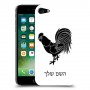 תרנגול כיסוי מגן קשיח בעיצוב אישי עם השם שלך ל Apple iPhone 7 יחידה אחת סקרין מובייל
