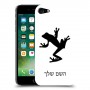 צפרדע טרופית כיסוי מגן קשיח בעיצוב אישי עם השם שלך ל Apple iPhone 7 יחידה אחת סקרין מובייל