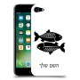 דגים כיסוי מגן קשיח בעיצוב אישי עם השם שלך ל Apple iPhone 7 יחידה אחת סקרין מובייל