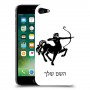 קשת כיסוי מגן קשיח בעיצוב אישי עם השם שלך ל Apple iPhone 7 יחידה אחת סקרין מובייל