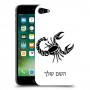 עקרב כיסוי מגן קשיח בעיצוב אישי עם השם שלך ל Apple iPhone 7 יחידה אחת סקרין מובייל
