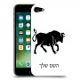 שור כיסוי מגן קשיח בעיצוב אישי עם השם שלך ל Apple iPhone 7 יחידה אחת סקרין מובייל